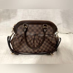 LOUIS VUITTON Damier Ebene Trevi PM